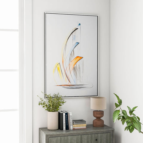 Sweeping Sails I - Art Canvas Vertuu