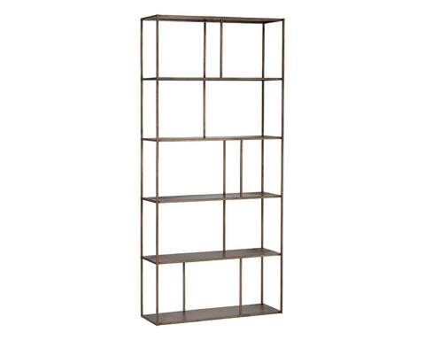 Eiffel Large Antique Brass - Bookcase Sunpan
