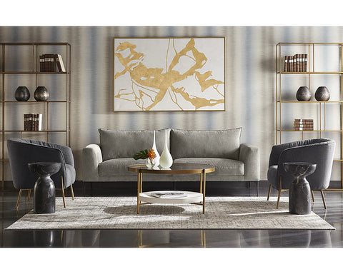Eiffel Large Antique Brass - Bookcase Sunpan
