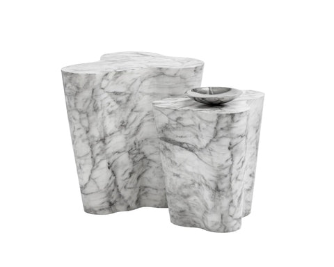 Ava Marble Large - End Table Sunpan