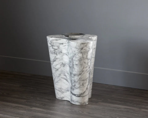 Ava Marble Large - End Table Sunpan