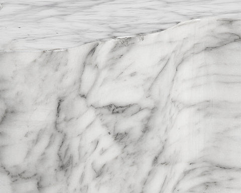 Ava Marble Large - End Table Sunpan