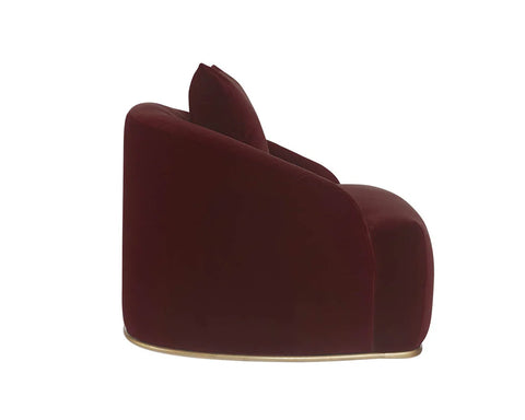 Astrid Merlot - Accent Chair Sunpan
