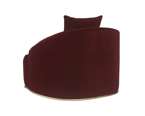 Astrid Merlot - Accent Chair Sunpan