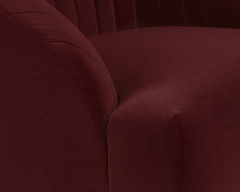 Astrid Merlot - Accent Chair Sunpan