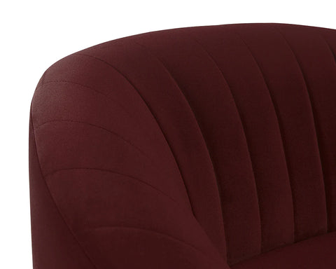 Astrid Merlot - Accent Chair Sunpan