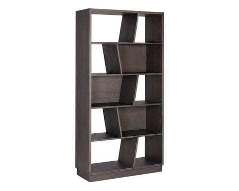 Jude Charcoal Grey - Bookcase Sunpan
