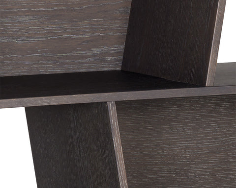 Jude Charcoal Grey - Bookcase Sunpan