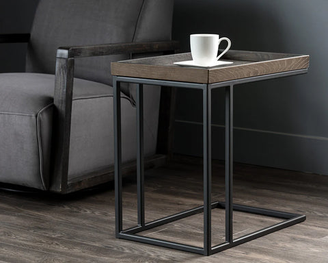 Arden C Grey - End Table Sunpan
