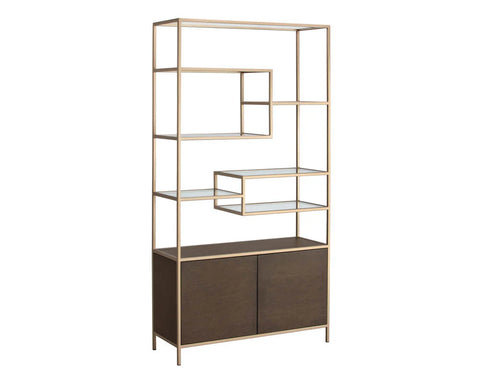 Stamos Gold - Bookcase Sunpan