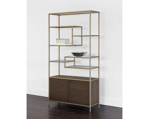 Stamos Gold - Bookcase Sunpan