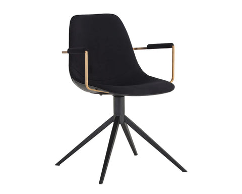 Cassius Black - Office Chair Sunpan