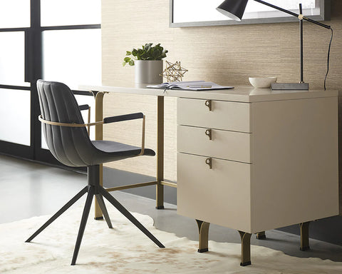 Cassius Slate - Office Chair Sunpan