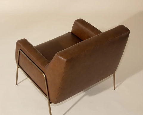 Cybil Caramel - Accent Chair Sunpan