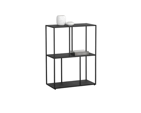 Eiffel Low Small Black - Bookcase Sunpan