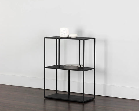Eiffel Low Small Black - Bookcase Sunpan