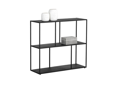 Eiffel Low Medium Black - Bookcase Sunpan