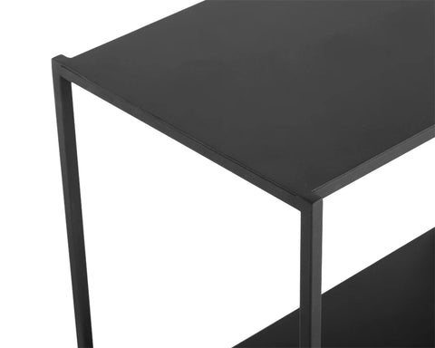 Eiffel Low Medium Black - Bookcase Sunpan
