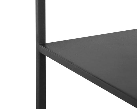 Eiffel Low Large Black - Bookcase Sunpan