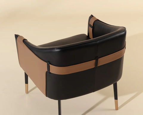 Carter Black - Accent Chair Sunpan