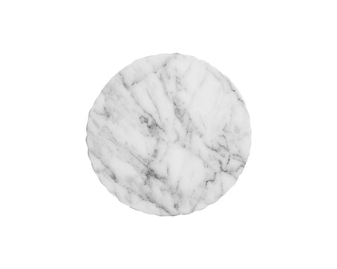 Cara White - End Table Sunpan