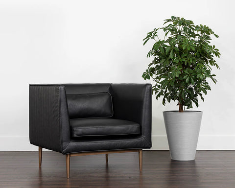 Batavia Black - Accent Chair Sunpan