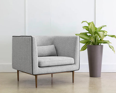 Batavia Grey - Accent Chair Sunpan