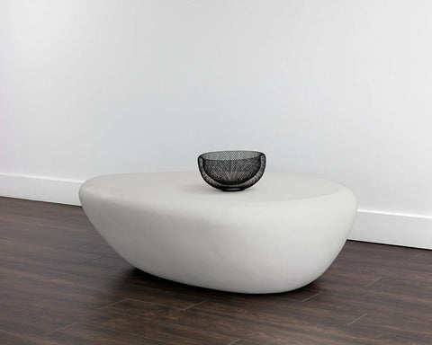 Corvo Large White - Coffee Table Sunpan