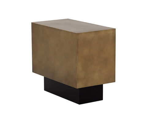 Blakely Antique Brass - End Table Sunpan