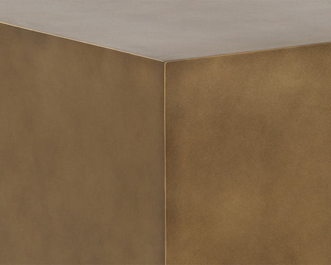 Blakely Antique Brass - End Table Sunpan