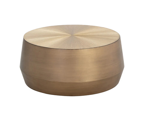 Creed Small Gold- Coffee Table Sunpan