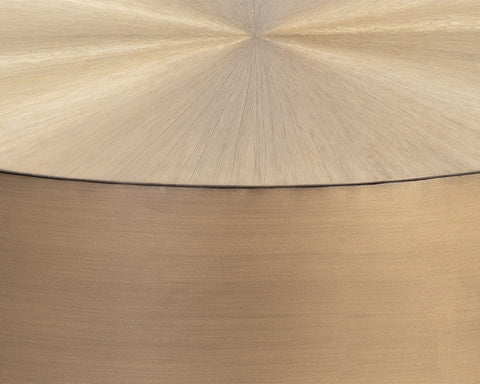 Creed Small Gold- Coffee Table Sunpan