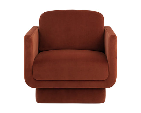 Everton Rust- Accent Chair Sunpan