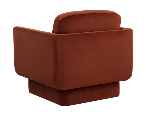 Everton Rust- Accent Chair Sunpan