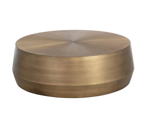 Creed Large Gold- Coffee Table Sunpan