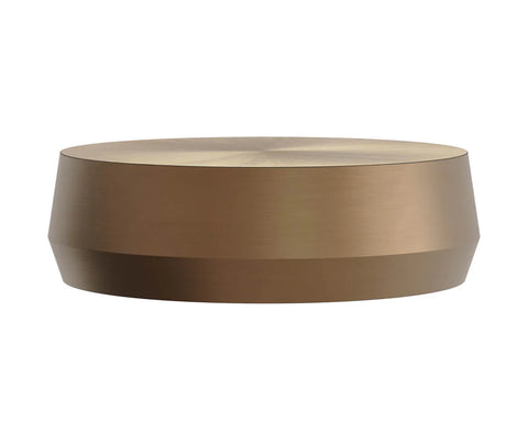 Creed Large Gold- Coffee Table Sunpan
