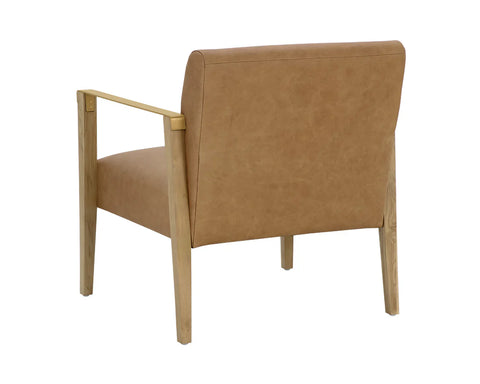 Earl Rustic Oak - Accent Chair Sunpan