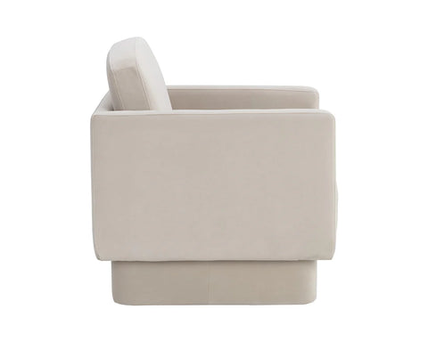 Everton Taupe - Accent Chair Sunpan