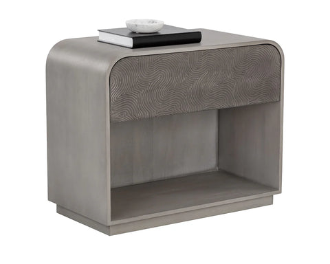 Algrave Grey - Nightstand Sunpan
