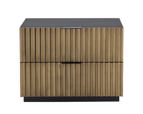 Carlin Antique Brass - Nightstand Sunpan