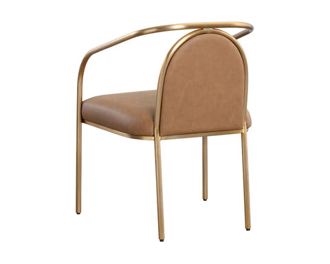 Cicero Cognac - Dining Chair Sunpan