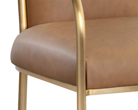Cicero Cognac - Dining Chair Sunpan