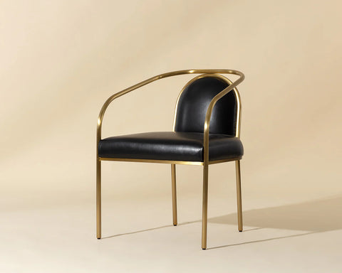 Cicero Black - Dining Chair Sunpan