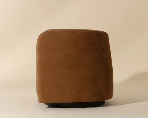 Emilie Caramel Swivel - Accent Chair Sunpan