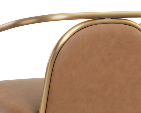Cicero Cognac - Accent Chair Sunpan