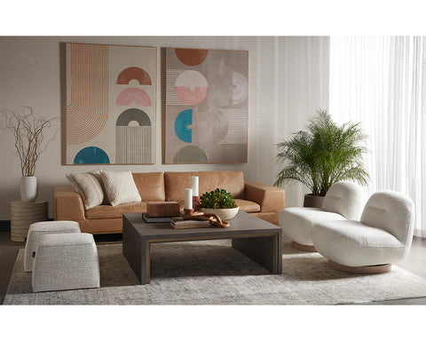 Corey Cream - End Table Sunpan