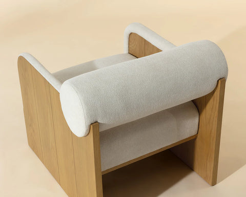 Coburn White - Accent Chair Sunpan