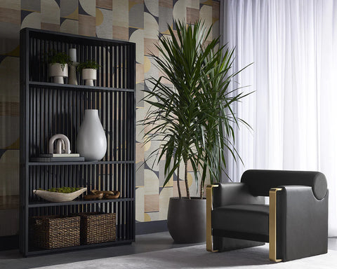 Tessa Black - Bookcase Sunpan