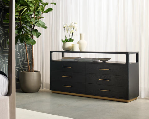 Danette Black - Dresser Sunpan