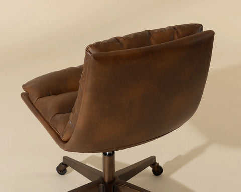 Stinson Cognac - Office Chair Sunpan